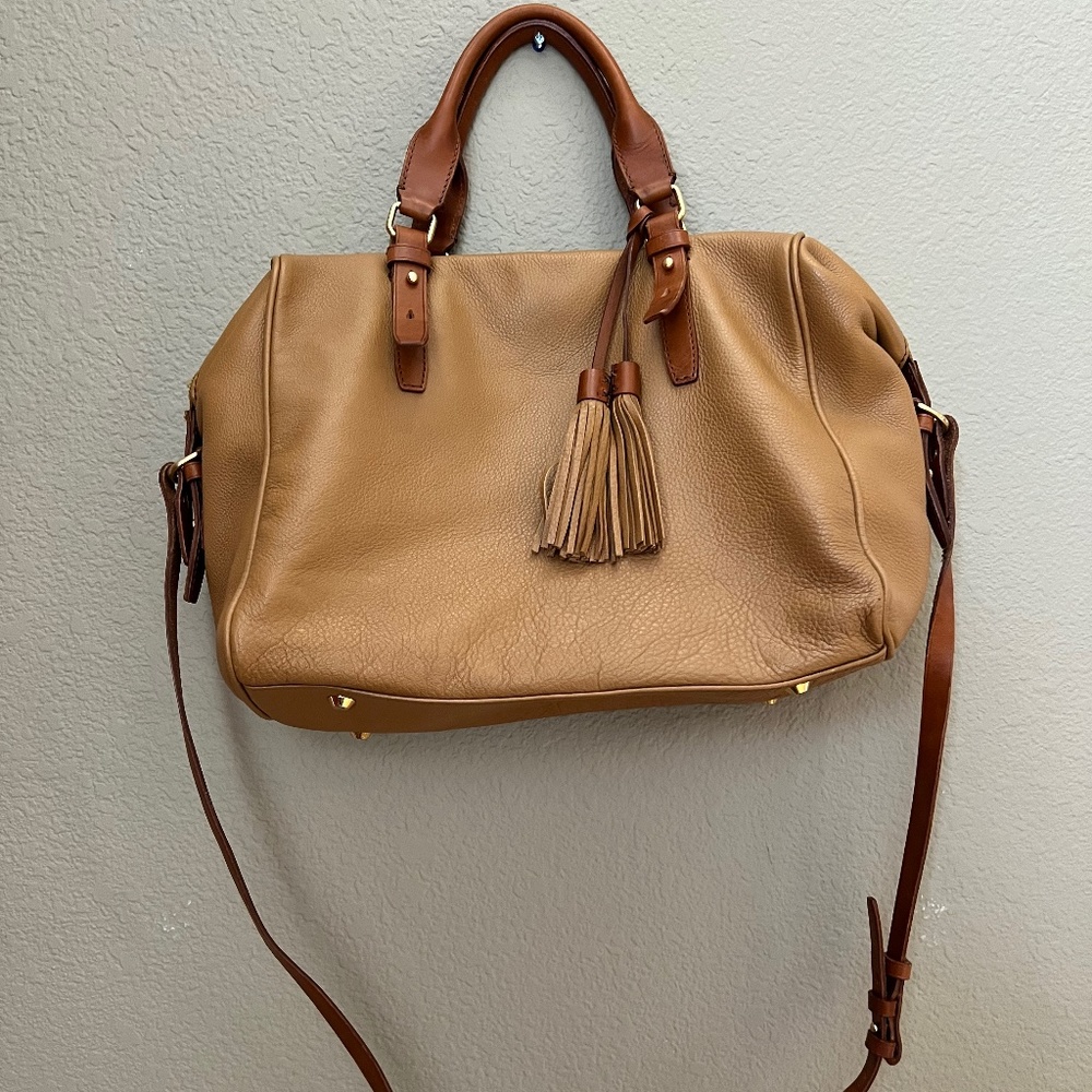 J. Crew Leather Work Bag